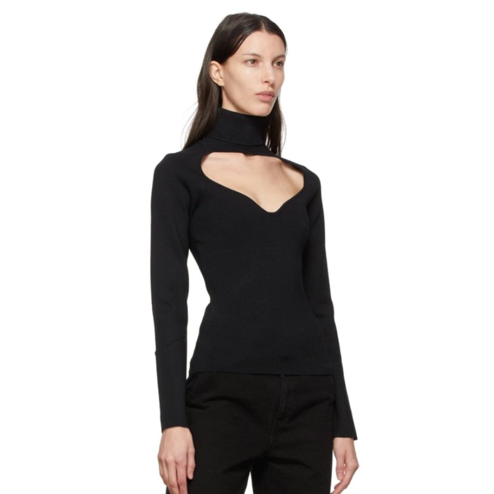 Nanushka Fah Cutout Turtleneck